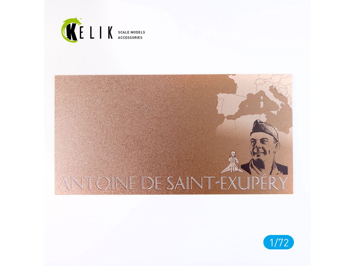 Saint-Exupery - Base - Acrylic 3 mm (180 x 357 mm) (210 g)