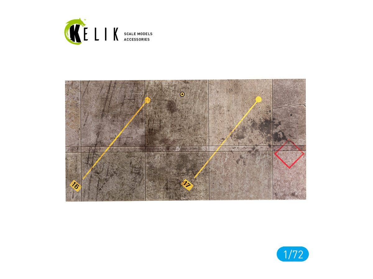 Eggebek Air Base - Acrylic 3 mm (180 x 357 mm) (210 g)