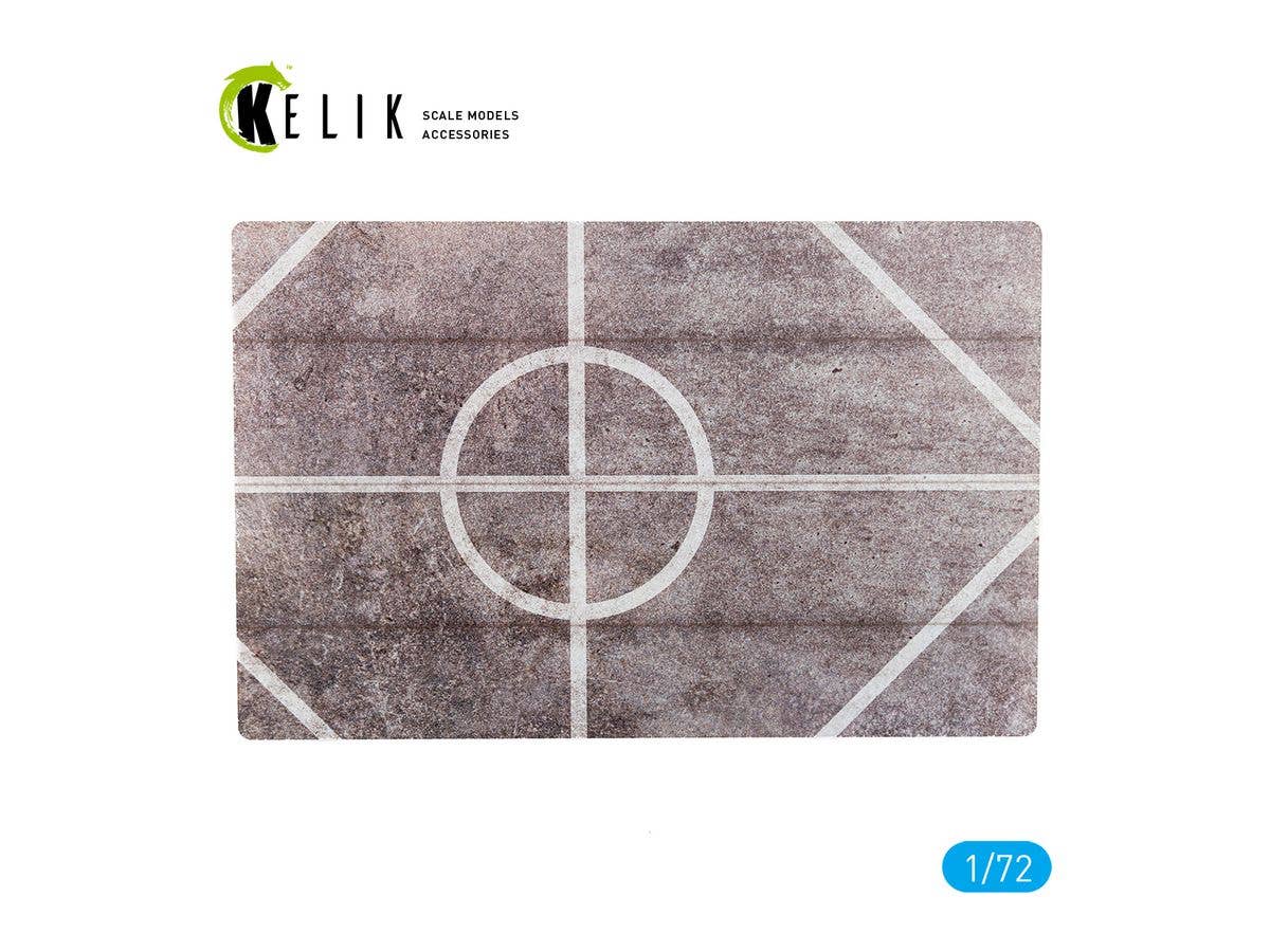 Ukrainian Border Guard Helipad (Zmiyinyy Island) - Acrylic 3 mm (180 x 280 mm) (170 g)