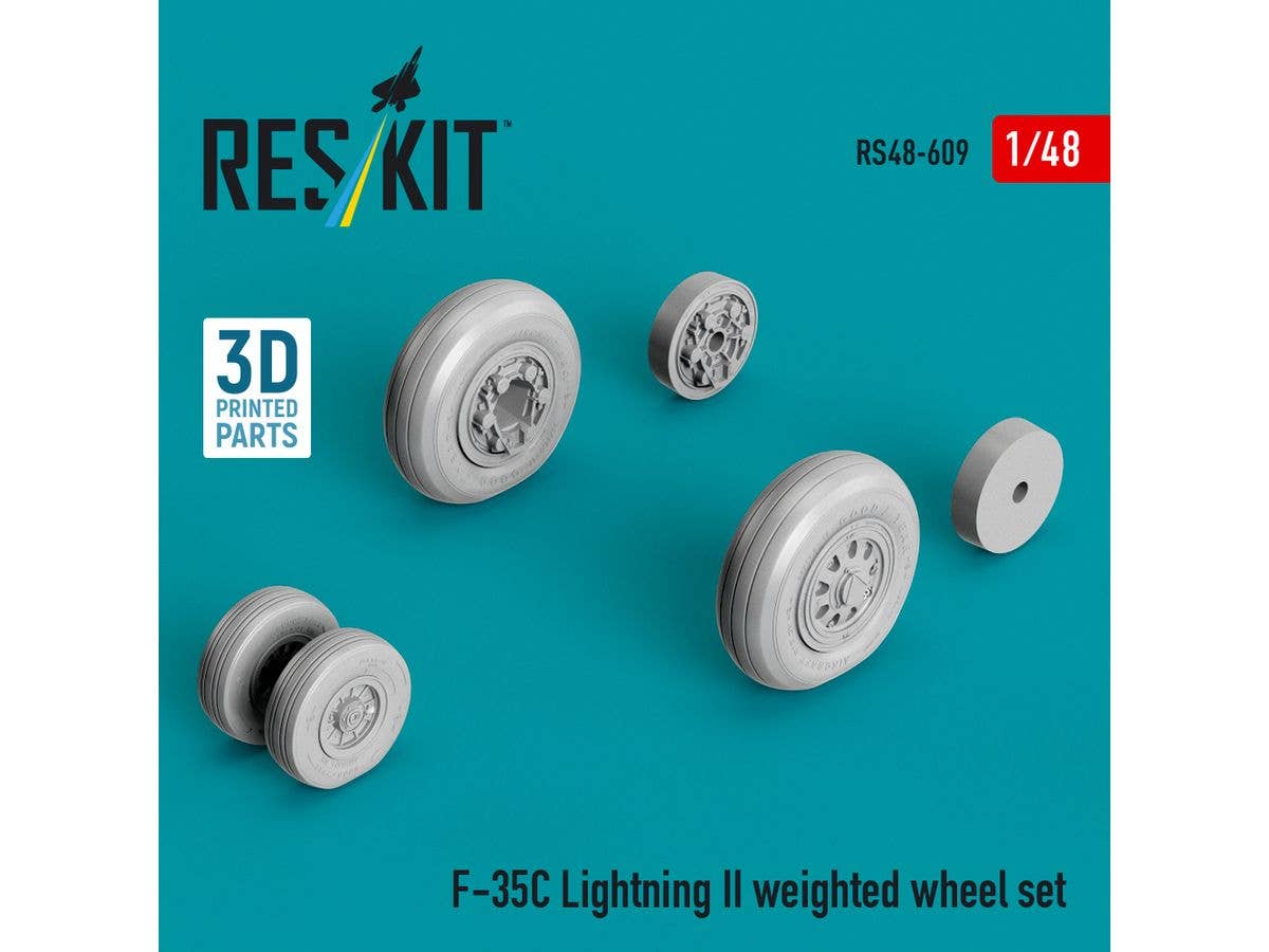 F-35C Lightning II weighted wheel set
