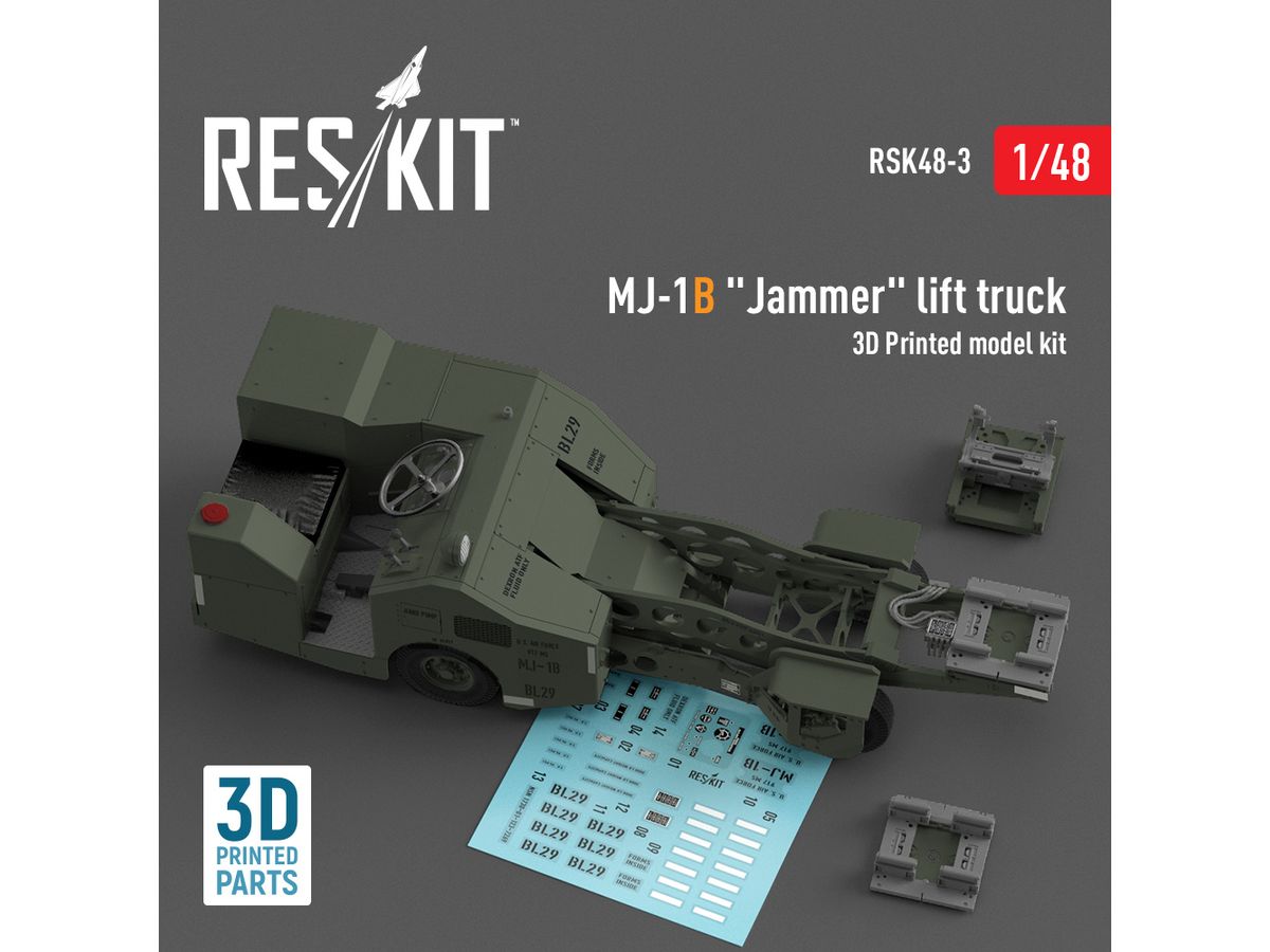 MJ-1B Jammer lift truck (3D Printed model kit)