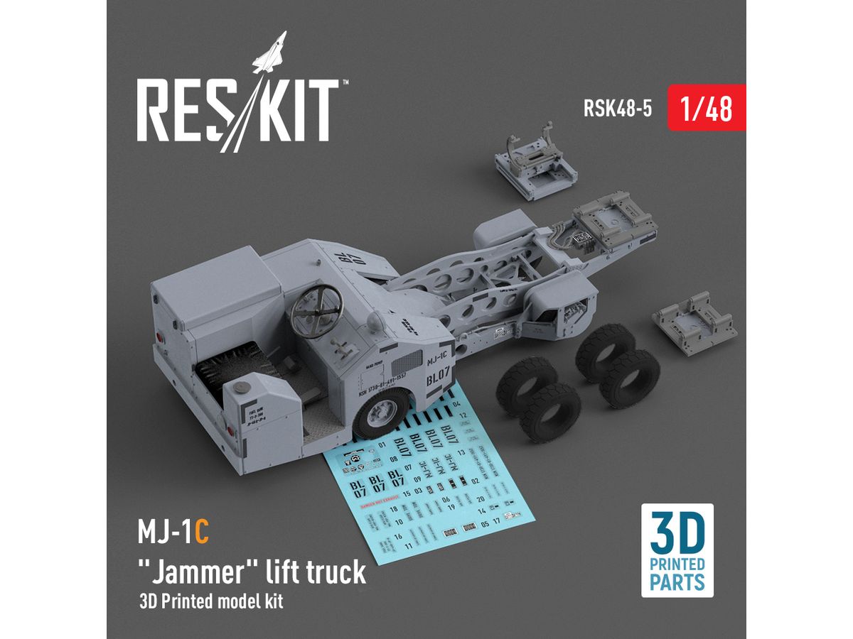 MJ-1C Jammer lift truck (3D Printed model kit)
