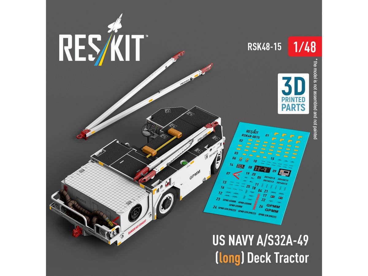 US NAVY A/S32A-49 (long) Deck Tractor