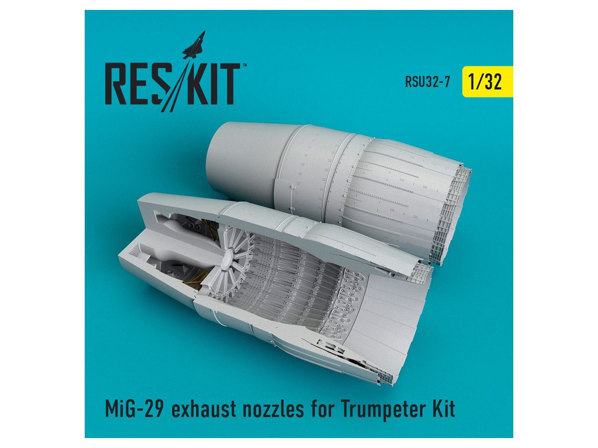 MiG-29 Exhaust Nozzles (for Trumpeter Kit)