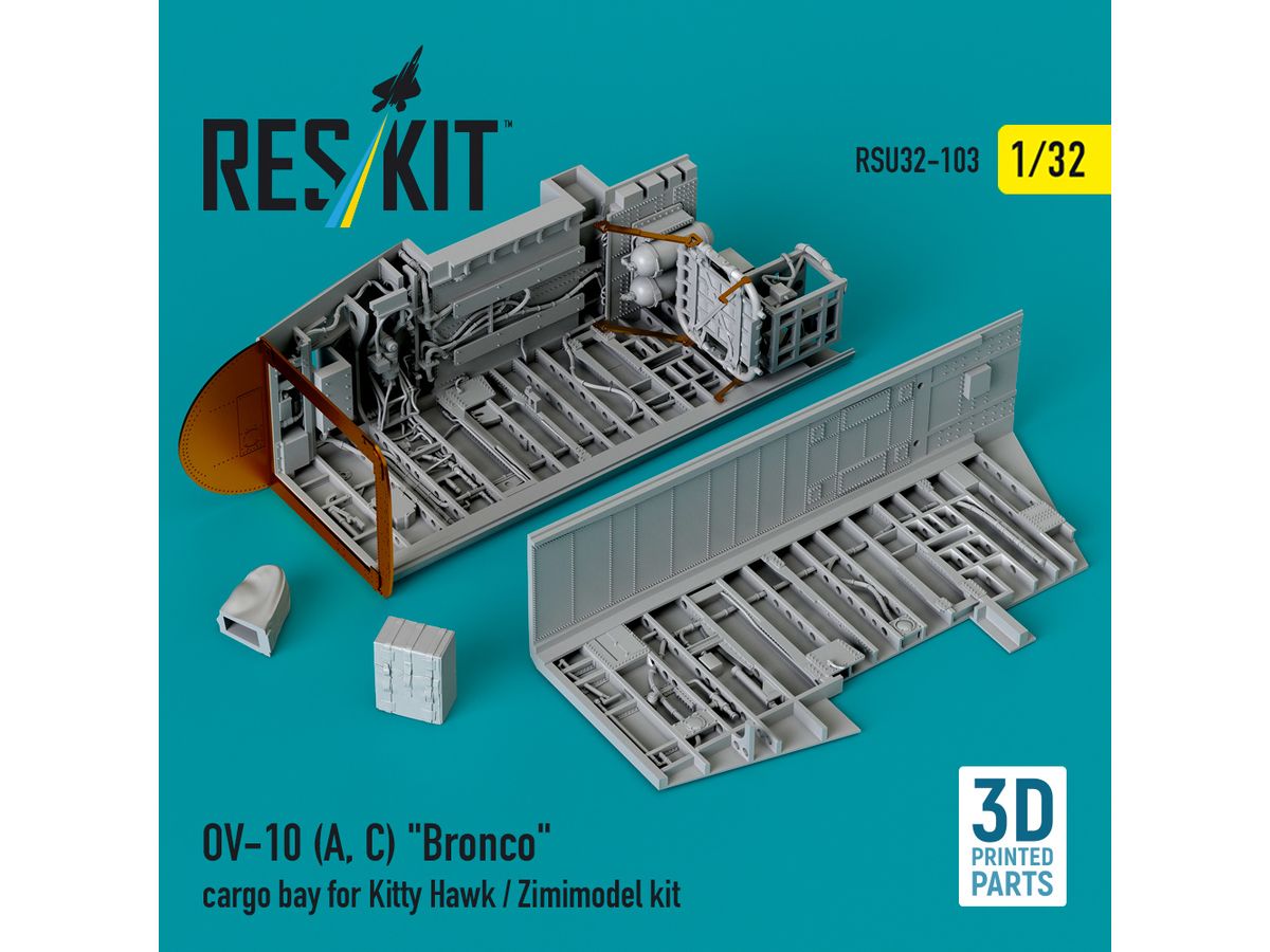 OV-10 (A, C) Bronco cargo bay for Kitty Hawk / Zimimodel kit