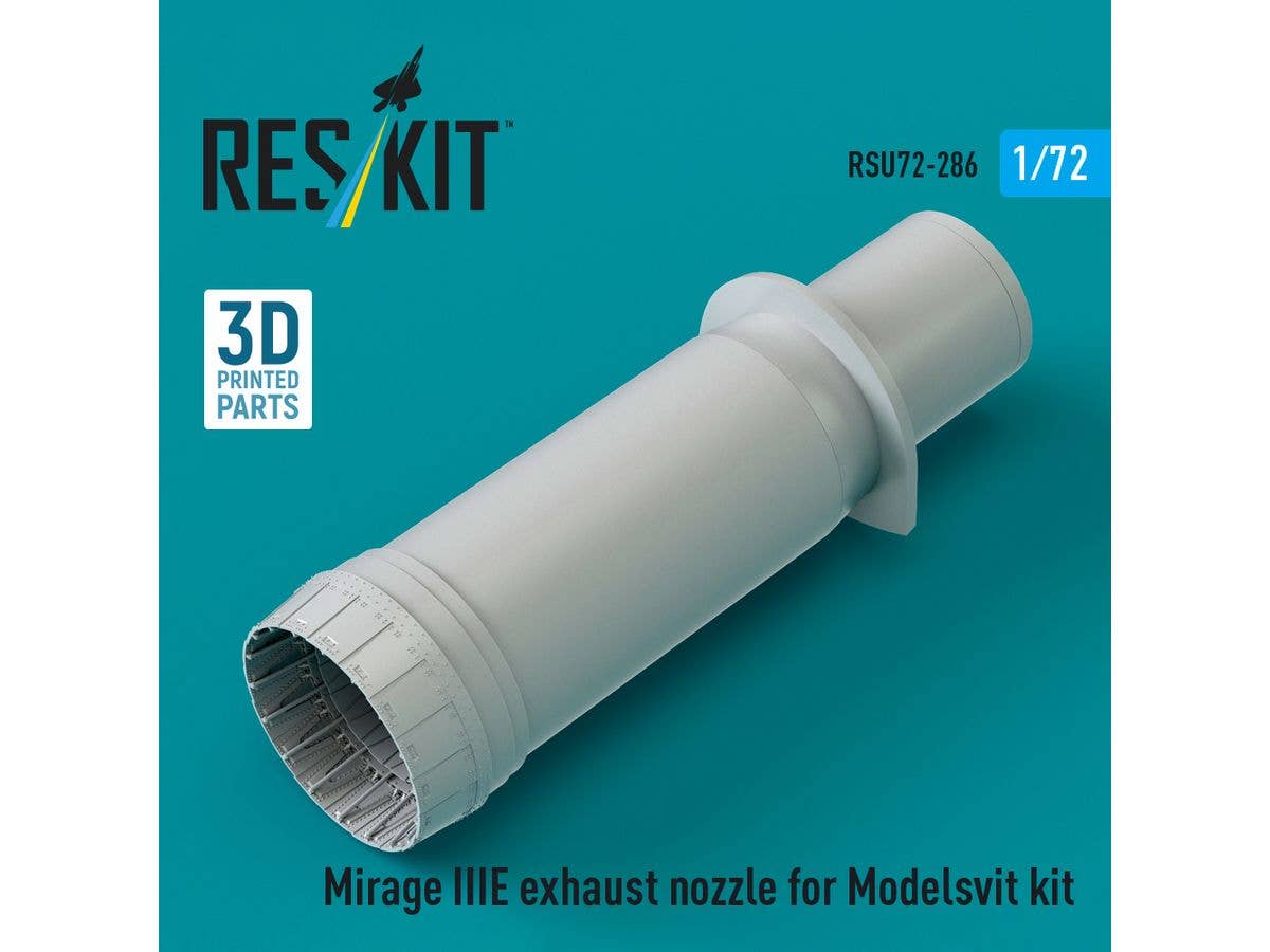 Mirage IIIE exhaust nozzle for Modelsvit kit