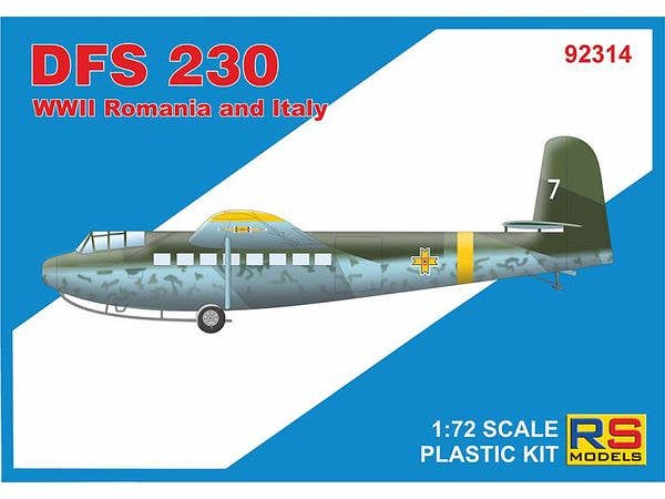 DFS-230 WWII (Romania/Italy)