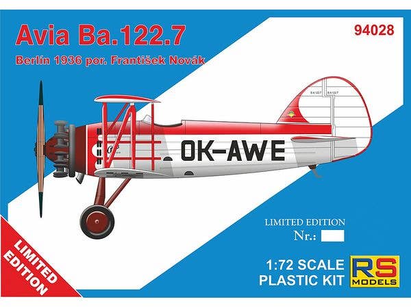 Avia Ba.122.7 OK-AWE (Limited Edition)
