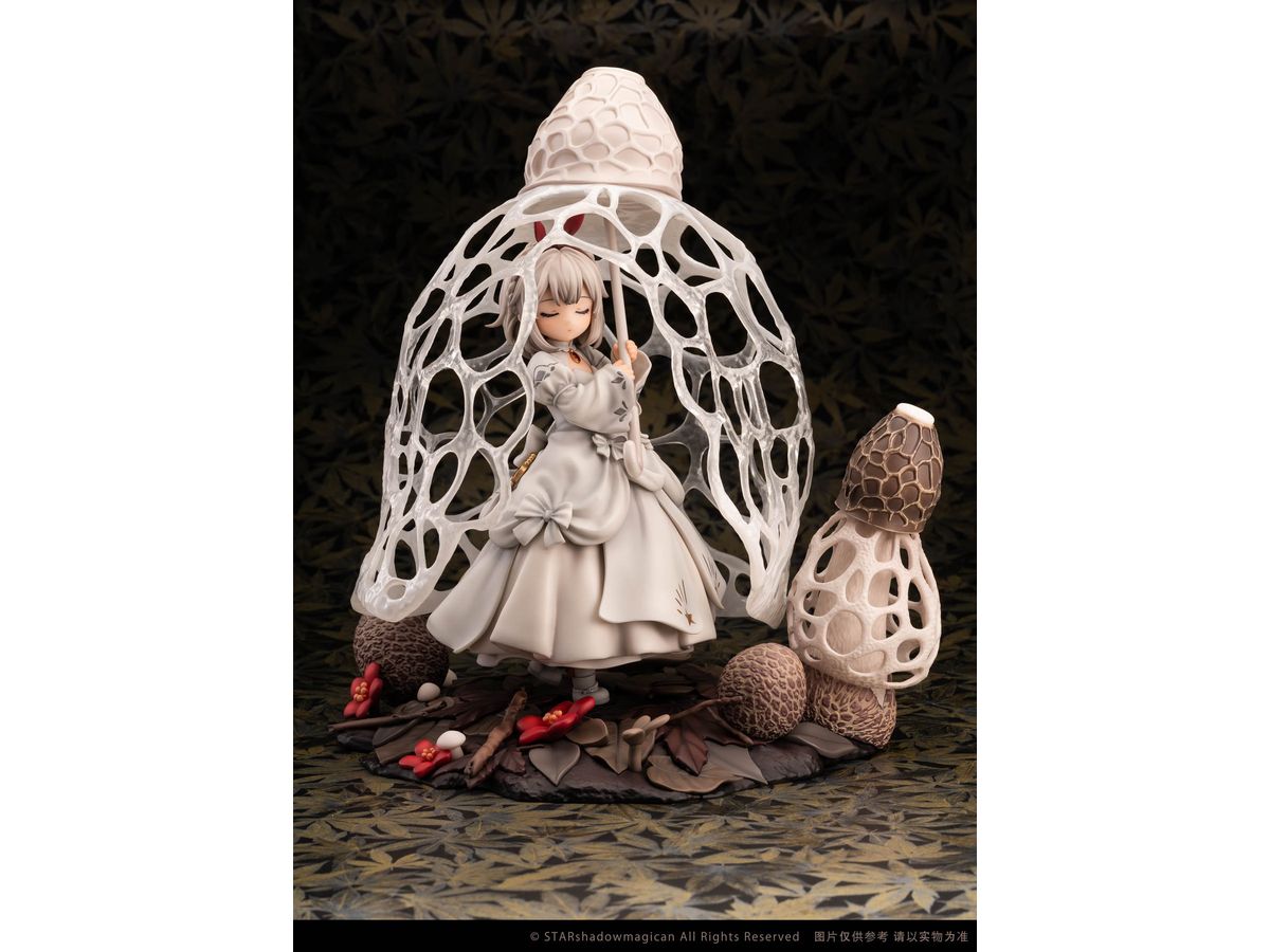 Mushroom Girls Series No.2 Phallus indusiatus Vent. Figure