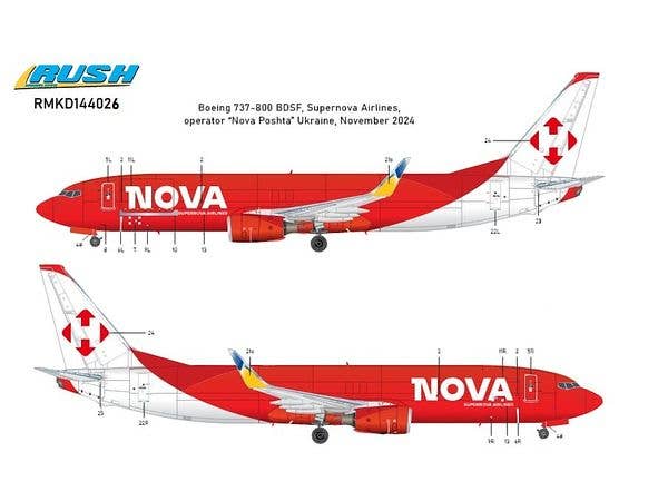 737-800 Nova Poshta