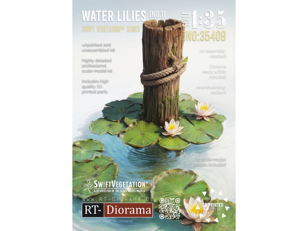 Water Lilies Set No. 1