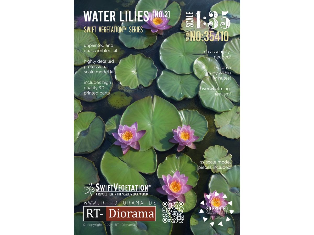 Water Lilies Set No. 2