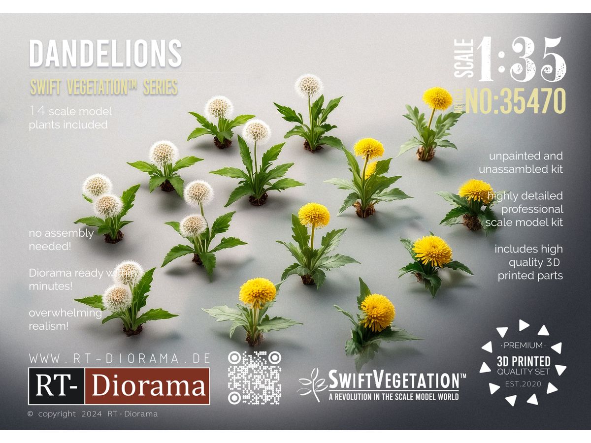 Dandelions Set