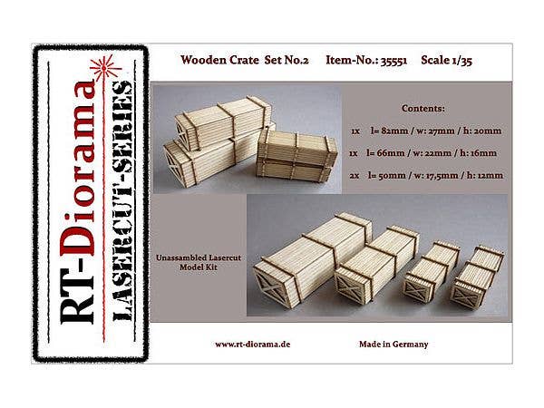WOODEN CRATE SET No. 2