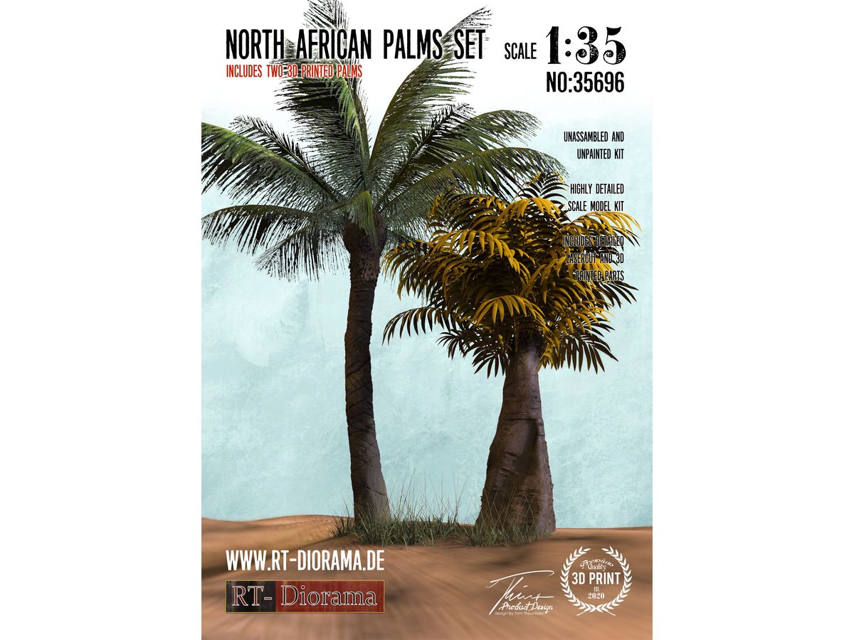North African Palms Set