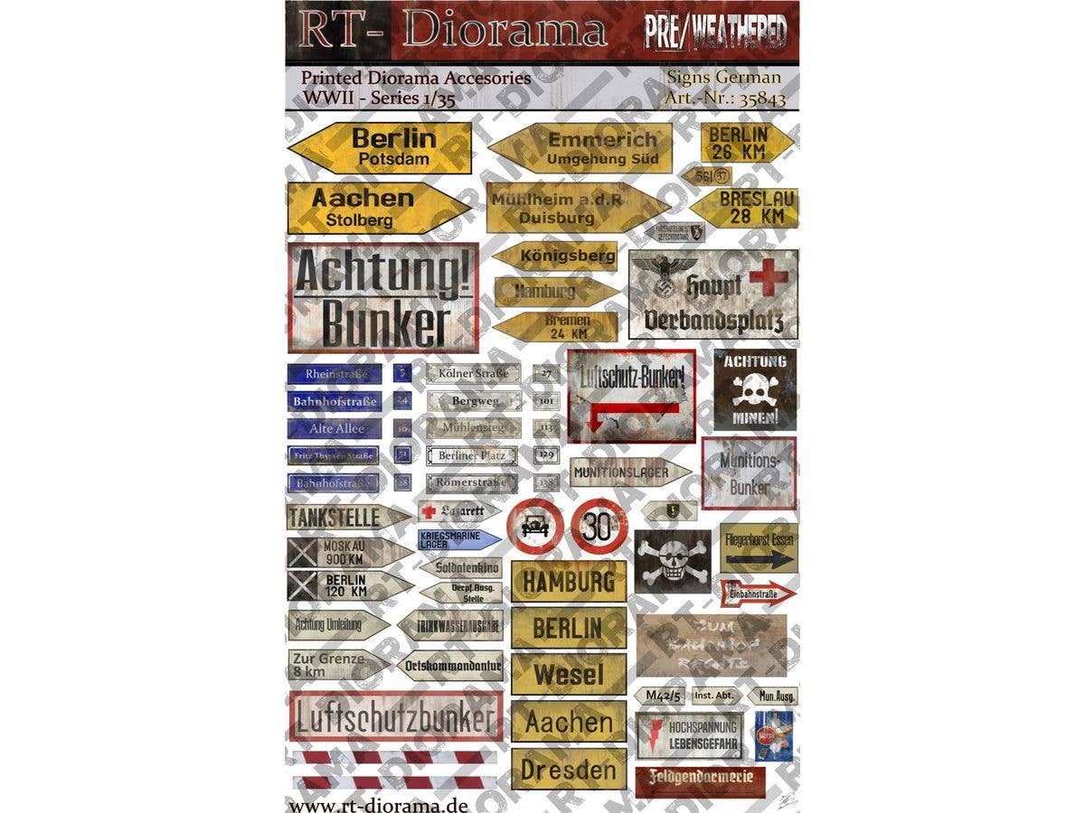 Printed Accesories: Signs Germany