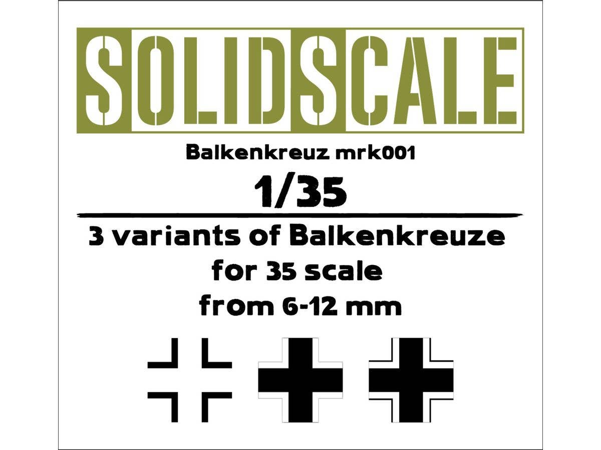 BALKENKREUZ (Set No. 1)