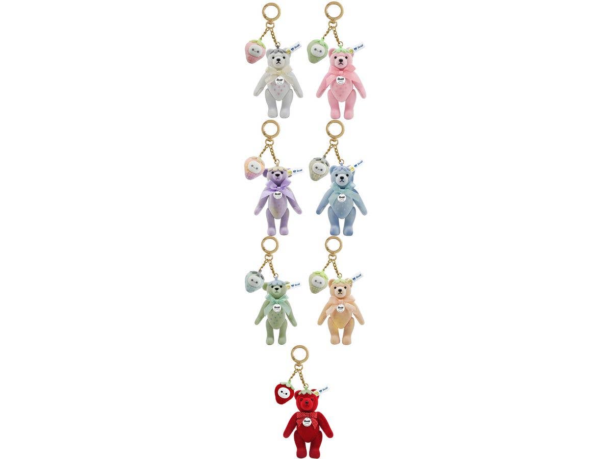 GOODBAI GOODEES x STEIFF x ARTOX Strawberry Teddy Bear Blind Box 1Box 6pcs
