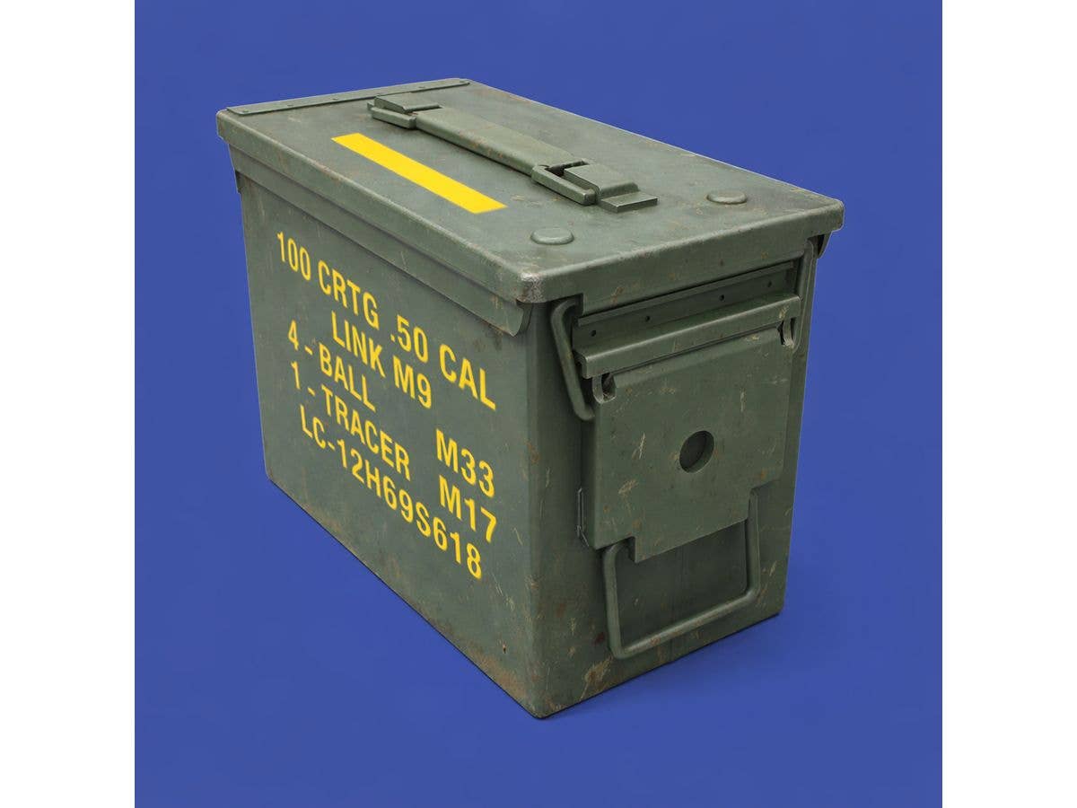U.S. .50 Cal. M2 Ammunition Boxes Vietnam War (20pcs)