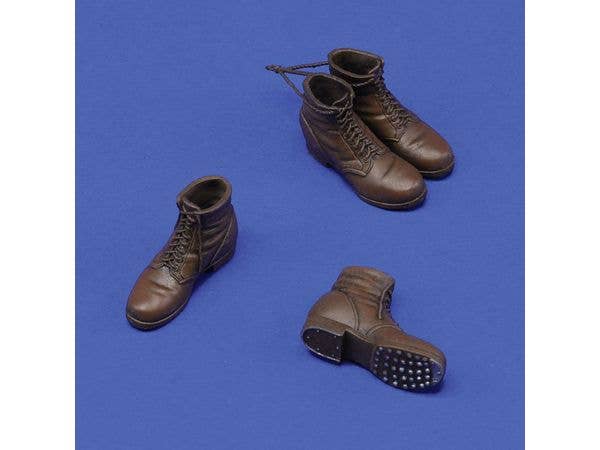 German infantry boots - WWII (4pcs)
