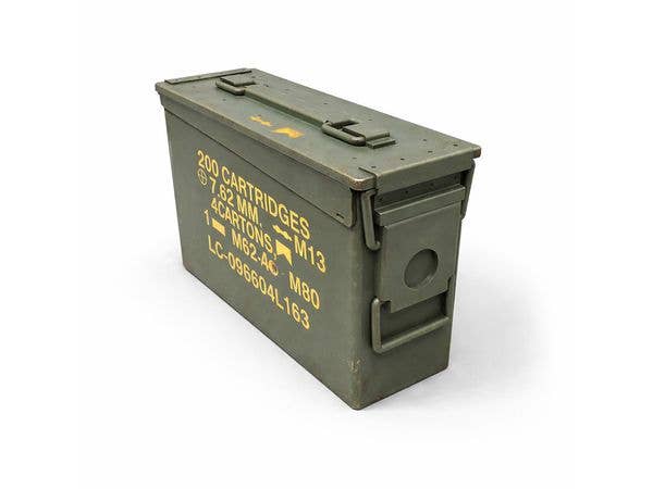U.S. ammo 7,62mm boxes set Vietnam