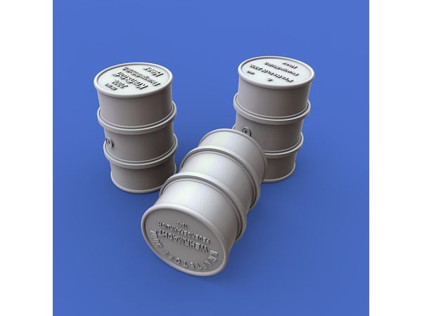German fuel drums - WWII (18 pieces)