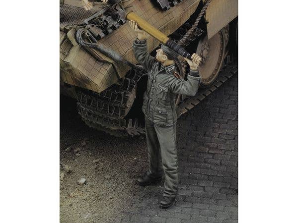 German soldier loading ammo WWII