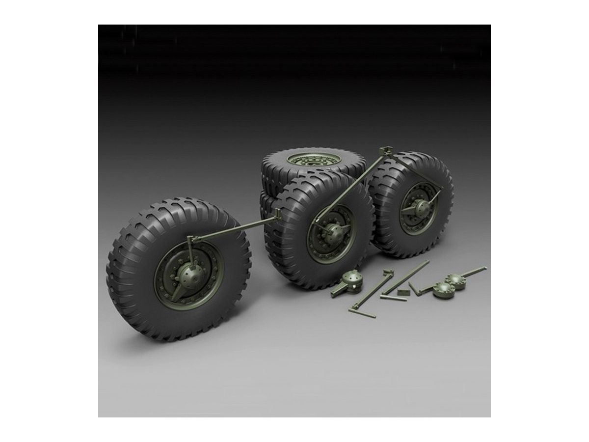 US DUKW's Own Weight Deformation Tire Set