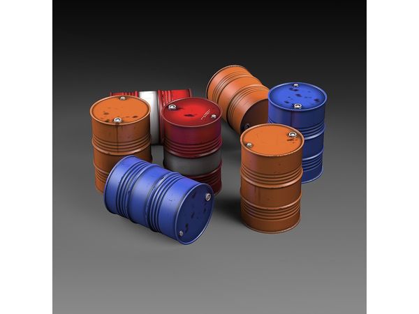 Modern oil drums