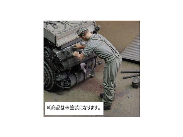 WWII German Soldier Maintenance Work