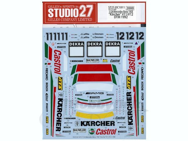 Mercedes-Benz 190E Karcher #11/12 DTM 1992 | HLJ.com