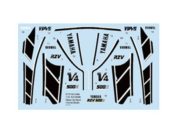 RZV 500R Dress Up Decal (Yellow Black)