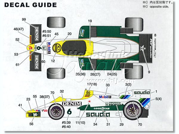 Williams FW09 USA GP 1984 (Dallas) | HLJ.com