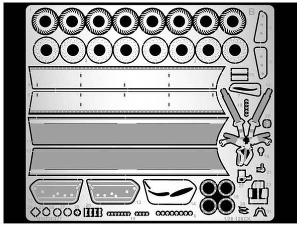 Ferrari 126CK 1981 Grade Up Parts DX for Fujimi | HLJ.com