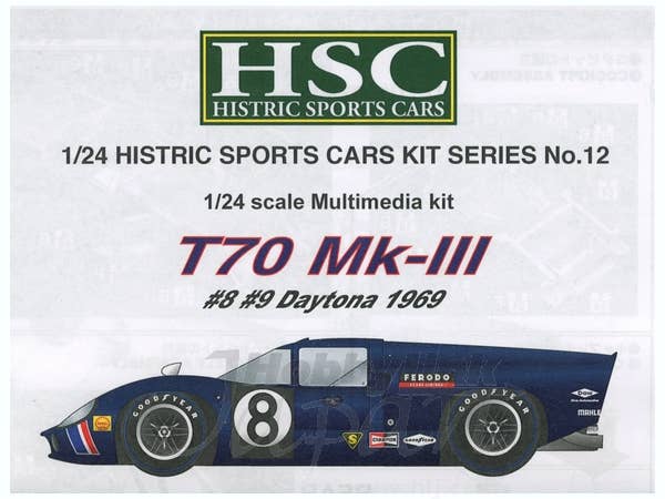 Marsh Models ローラT 70Mk.Ⅲ 1969年　デイトナ　No.8 Lola T70 Mk.III #8/#9 Daytona 1969 | HLJ.com