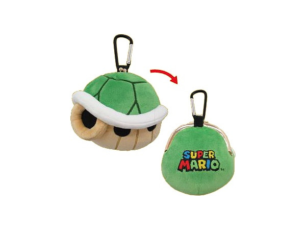 Super Mario Plush Toy Pouch (Green Shell)