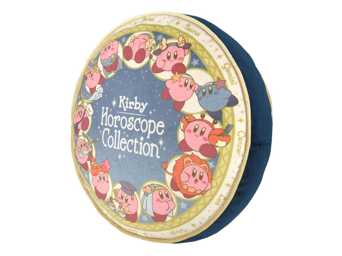 Kirby Extra Artworks: KIRBY Horoscope Collection EA-HC13 Round Cushion