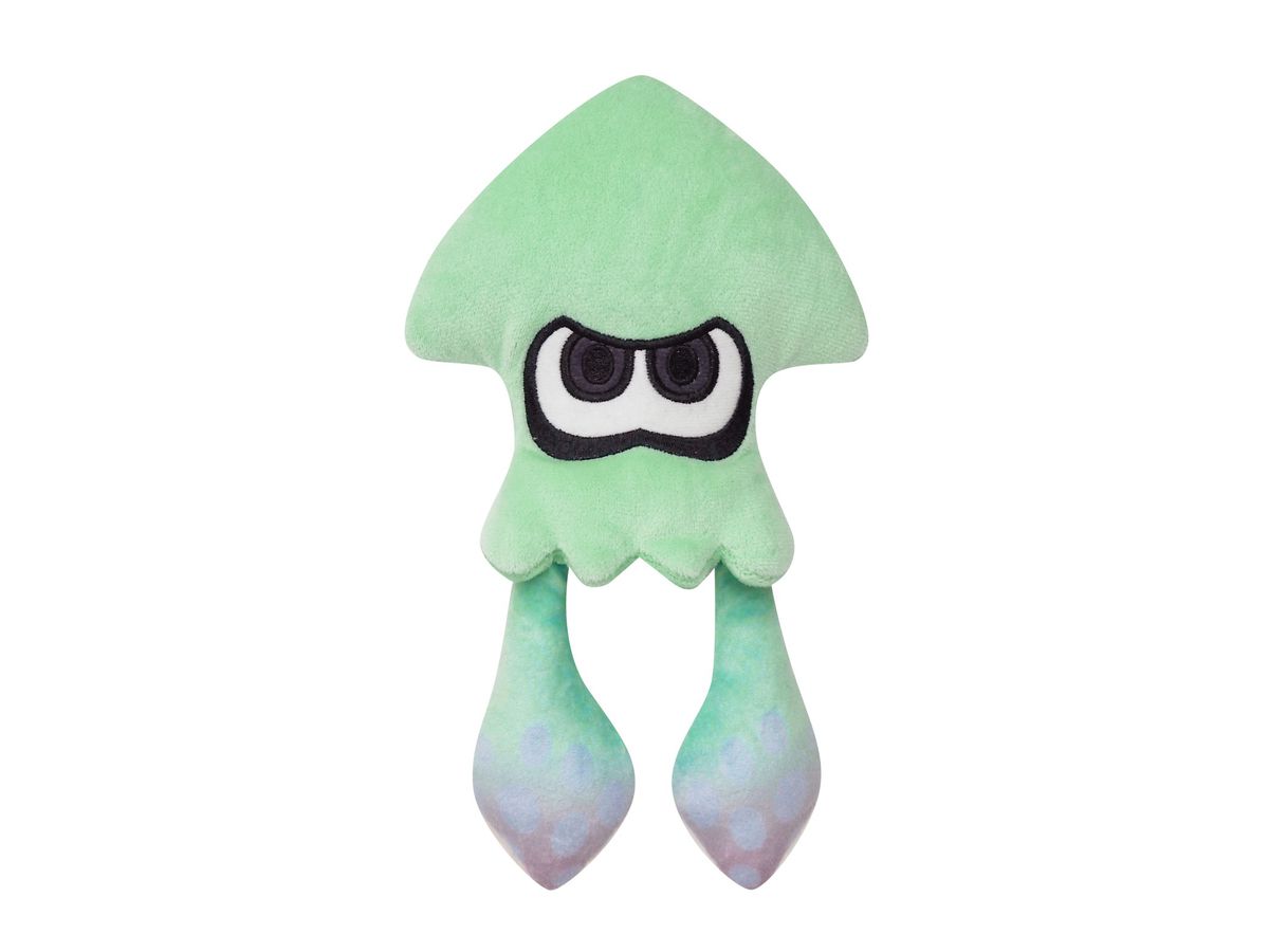 Splatoon3: ALL STAR COLLECTION Plush Toy SP31 Squid Light Blue (S)