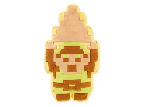 The Legend of Zelda: Stuffed Cushion Link Triforce