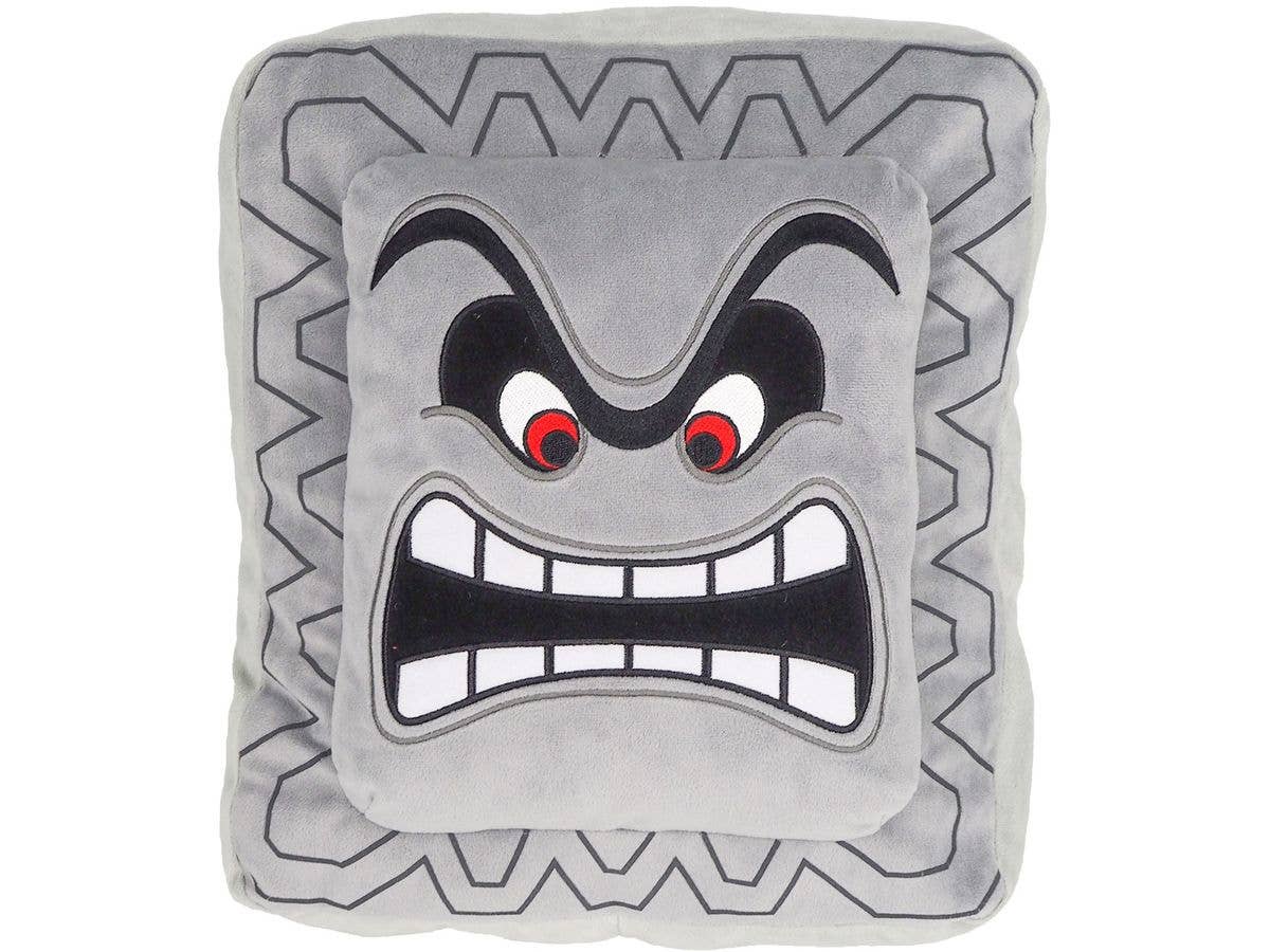 Super Mario: MZ36 Dossun / Thwomp Cushion (Reissue)