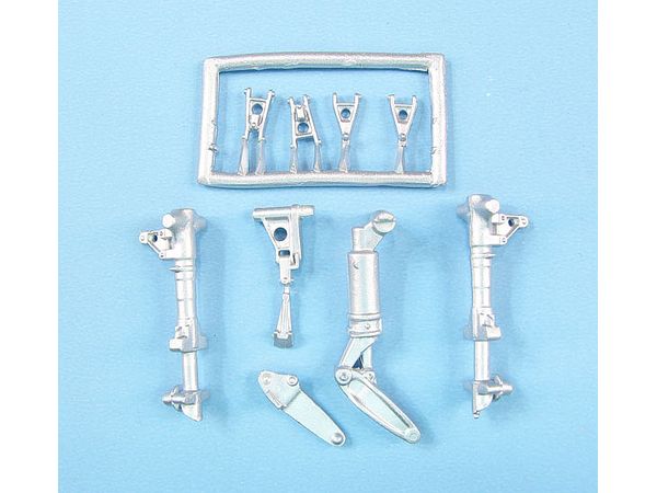 DH.100 Vampire F Mk.3, FB Mk.5 Landing Gear (Inf) (for Infinity Models)