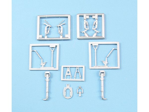 Vultee Vengeance Mk.II Landing Gear & Bay Hinges (DW) (for Dora Wings)