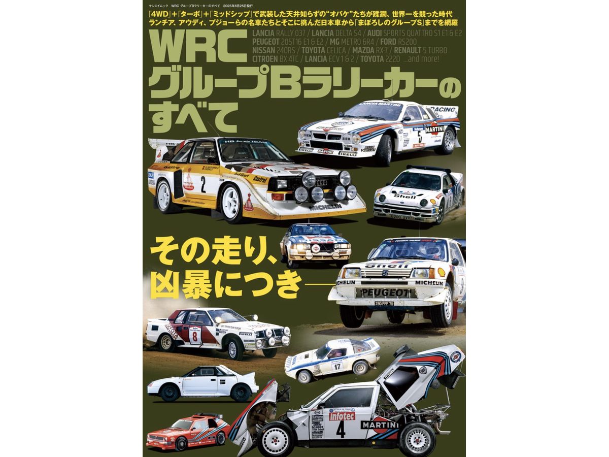 Everything about WRC Group B Rally Cars