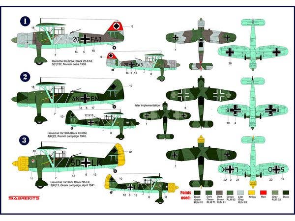 Henschel Hs126A/B 'Blitzkrieg'
