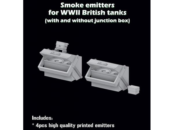 Smoke emitters for WW II British tanks