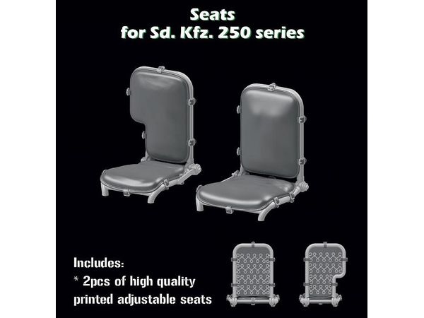Seats for Sd.Kfz. 250
