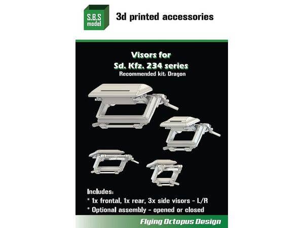 Sd.Kfz. 234 series Visors (for Dragon)