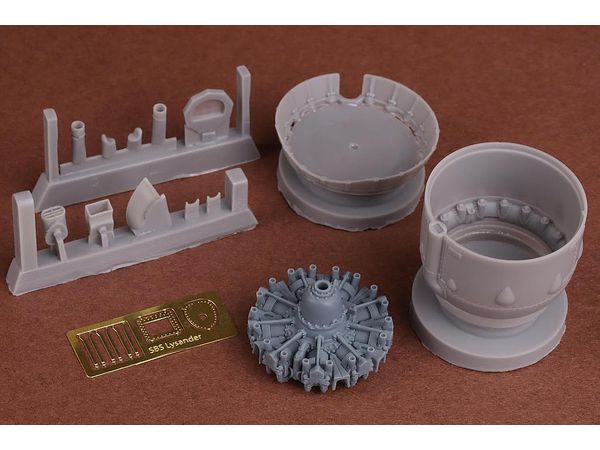Westland Lysander Mk.I/III engine & cowling set for Airfix