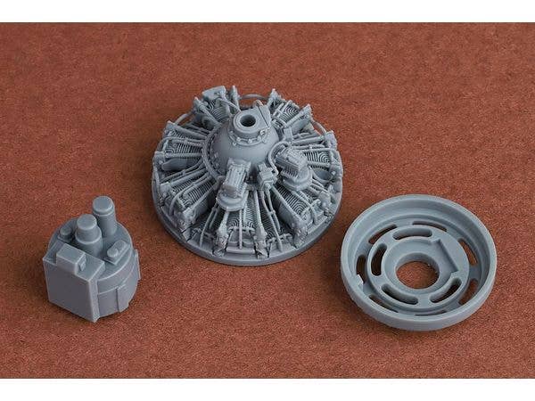 F4F-4 Wildcat engine set for Tamiya kit