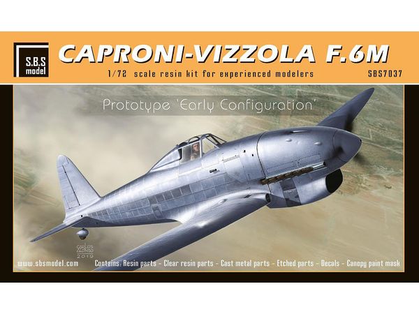 Caproni-Vizzola F.6M Prototype Early Configuration